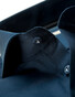 John Miller Luxury Plain Twill Shirt Dark Evening Blue