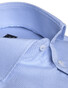 John Miller Luxury Structured Overhemd Licht Blauw
