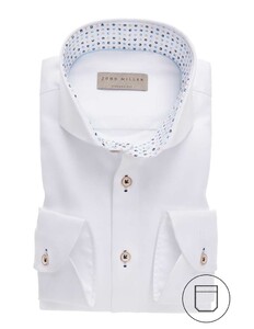 John Miller Modern Faux Uni Shirt White