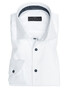 John Miller Modern Two-Ply Contrasted Shirt White