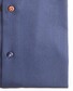 John Miller Navy Plain Check Collar Overhemd