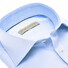 John Miller Non-Iron Fine-Structure Collar Contrast Overhemd Licht Blauw