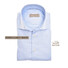 John Miller Non-Iron Fine-Structure Collar Contrast Shirt Light Blue