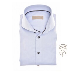 John Miller Non-Iron Fine-Twill Shirt Light Blue