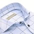 John Miller Non-Iron Supreme Check Overhemd Licht Blauw