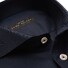 John Miller Plain Cotton Stretch Sleeve 7 Shirt Dark Evening Blue