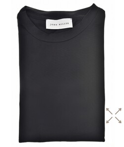 John Miller Plain Hyperstretch Comfort T-Shirt Black