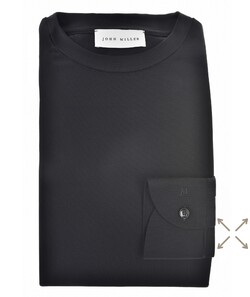 John Miller Plain Hyperstretch Comfort T-Shirt Zwart