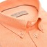 John Miller Plain Weave Button-Down Tailored Fit Overhemd Oranje