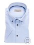 John Miller Short Sleeve Button Down Shirt Light Blue