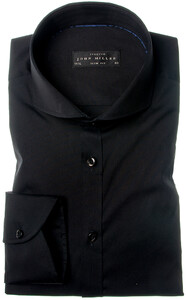 John Miller Slim-Fit Stretch Shirt Black