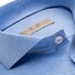 John Miller Slim Tricot Cotton Overhemd Midden Blauw