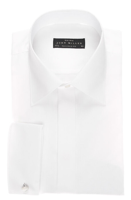 John Miller Smokinghemd Shirt White