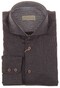 John Miller Soft Cotton Faux-Uni Overhemd Antraciet