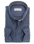 John Miller Subtle Pattern Button-Down Tailored Fit Shirt Dark Evening Blue