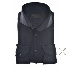 John Miller Tailored-Fit Hyperstretch Shirt Black