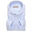 John Miller Tailored Stripe Cutaway Overhemd Licht Blauw