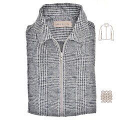 John Miller Ton-Sur-Ton Fashionable Overshirt Donker Blauw