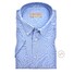 John Miller Tricot Button-Down Slim Fit Casual Shirt Mid Blue