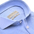 John Miller Tricot Cutaway Slim Casual Poloshirt Mid Blue