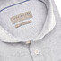 John Miller Tricot Herringbone Cutaway Slim Fit Shirt Light Grey