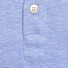 John Miller Tricot Piqué Button-Down Slim Fit Casual Poloshirt Mid Blue