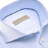 John Miller Twill Check Slim Fit Longer Sleeve Overhemd Licht Blauw