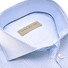 John Miller Twill Check Tailored Fit Overhemd Licht Blauw