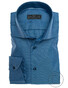 John Miller Two-Ply Chique Basic Overhemd Donker Blauw