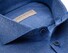 John Miller Uni Cutaway Cotton Overhemd Midden Blauw