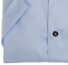 John Miller Uni Short Sleeve Cotton Overhemd Licht Blauw