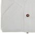 John Miller Uni Short Sleeve Cotton Overhemd Wit