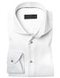John Miller White With Brown Contrast Shirt