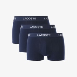 Lacoste 3-Pack Trunk Cotton Stretch Ondermode Navy