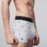 Lacoste 3Pack Casual Mini Logo Signature Trunks Ondermode Black-Pitch Chine-Silver