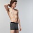 Lacoste 3Pack Casual Mini Logo Signature Trunks Ondermode Black-Pitch Chine-Silver