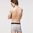 Lacoste 3Pack Casual Mini Logo Signature Trunks Ondermode Methylene-Silver-Red