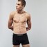 Lacoste 3Pack Contrast Long Briefs Ondermode Black-White-Silver