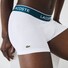 Lacoste 3Pack Contrast Long Briefs Ondermode Black-White-Silver