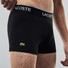 Lacoste 3Pack Contrast Long Briefs Underwear Black-White-Silver