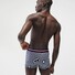 Lacoste 3Pack Iconic Trunks 3-Tone Waistband Ondermode Navy Blue-White