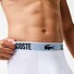 Lacoste 3Pack Recycled Polyester Trunks Graphic Logo Ondermode Black-Graphite-White