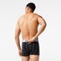 Lacoste 3Pack Recycled Polyester Trunks Graphic Logo Ondermode Black-Graphite-White