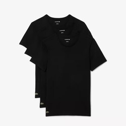 Lacoste 3Pack Uni Cotton Jersey T-Shirt Black