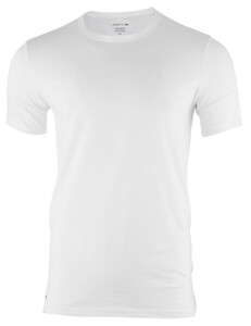 Lacoste Cotton Stretch O-Neck 2-Pack T-Shirt White