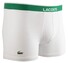 Lacoste Cotton Stretch Trunk 2-Pack Ondermode Wit-Lacoste Groen