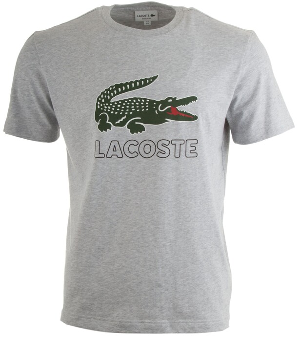 Lacoste Crocodile T-Shirt T-Shirt Silver