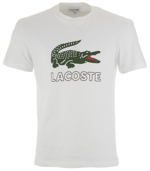 Lacoste Crocodile T-Shirt Wit