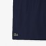 Lacoste Elastic Waist Quick Dry Drawstring Uni Color Logo Embroidery Swim Short Navy