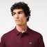 Lacoste Luxury Pima Cotton Interlock Uni Color Polo Bordeaux